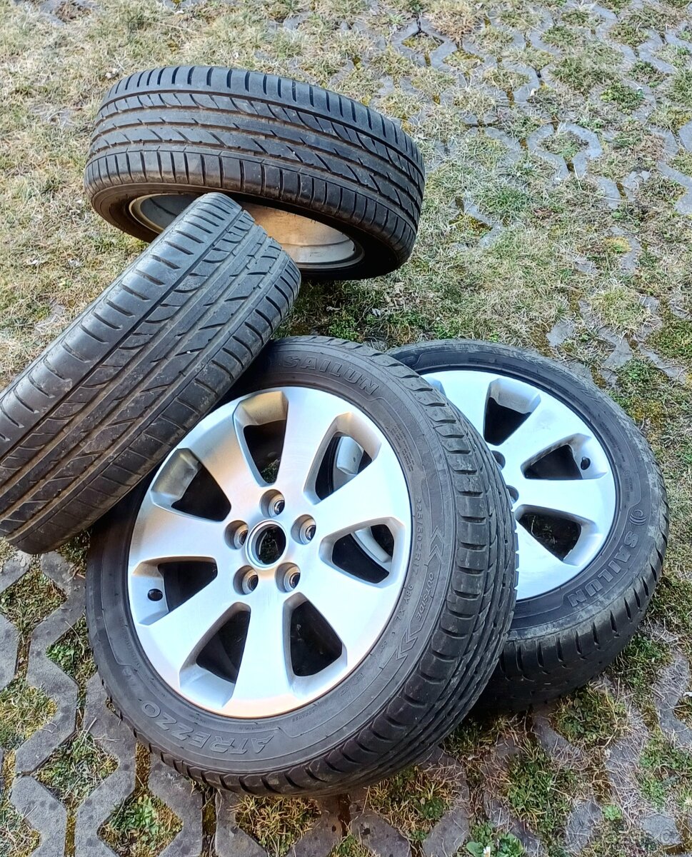 Alu kola + pneu - SKVĚLÝ STAV (Opel InsigniaA)