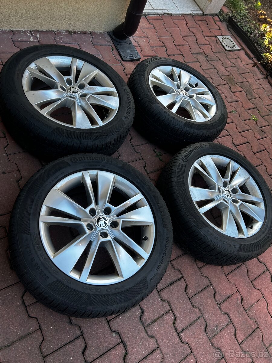 Orig.Alu Škoda Kodiaq 235/55/18