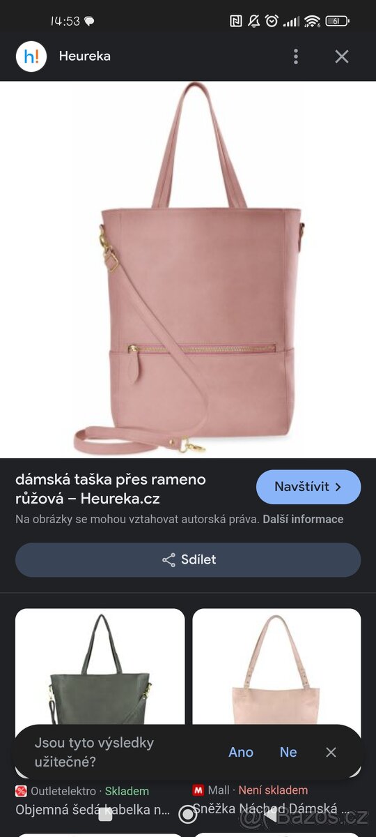 Kabelka přes rameno