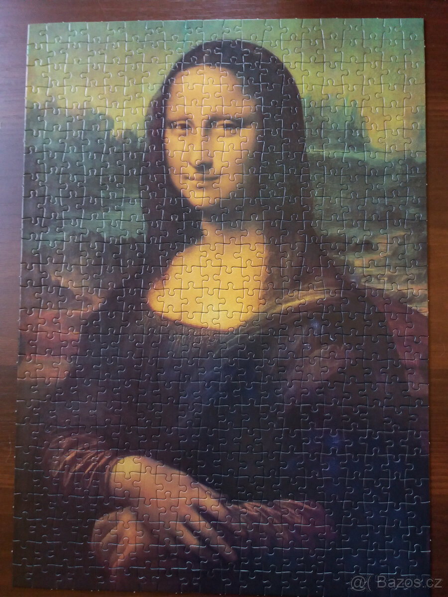 Prodám puzzle Mona Lisa