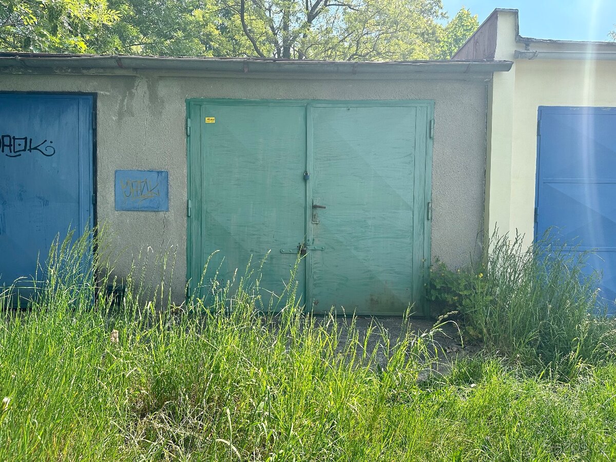Prodej garáže 21 m² Pardubice, ul. K Židovskému hřbitovu