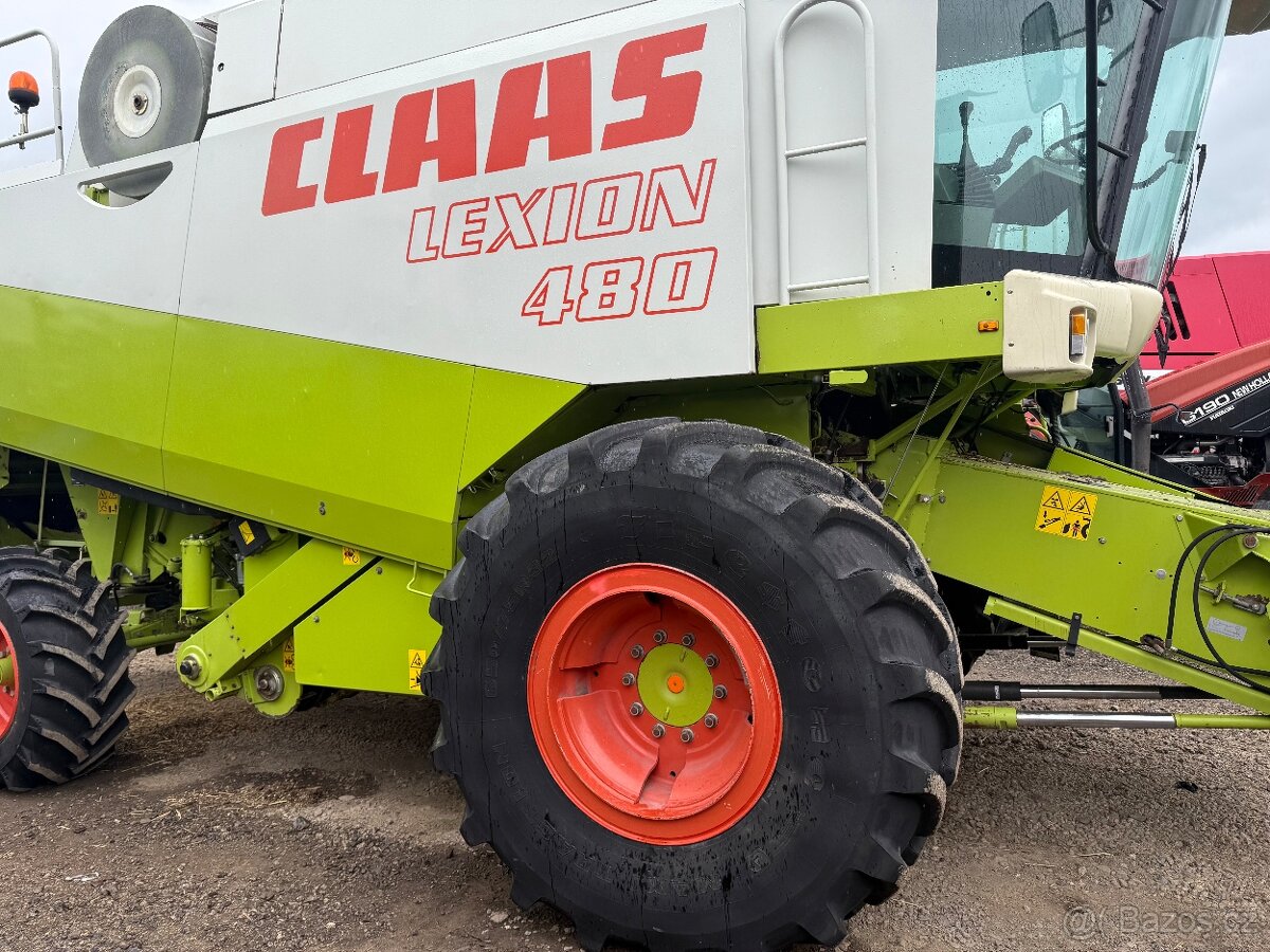 Claas Lexion 480 heder 7,5m Sklizeci mlaticka