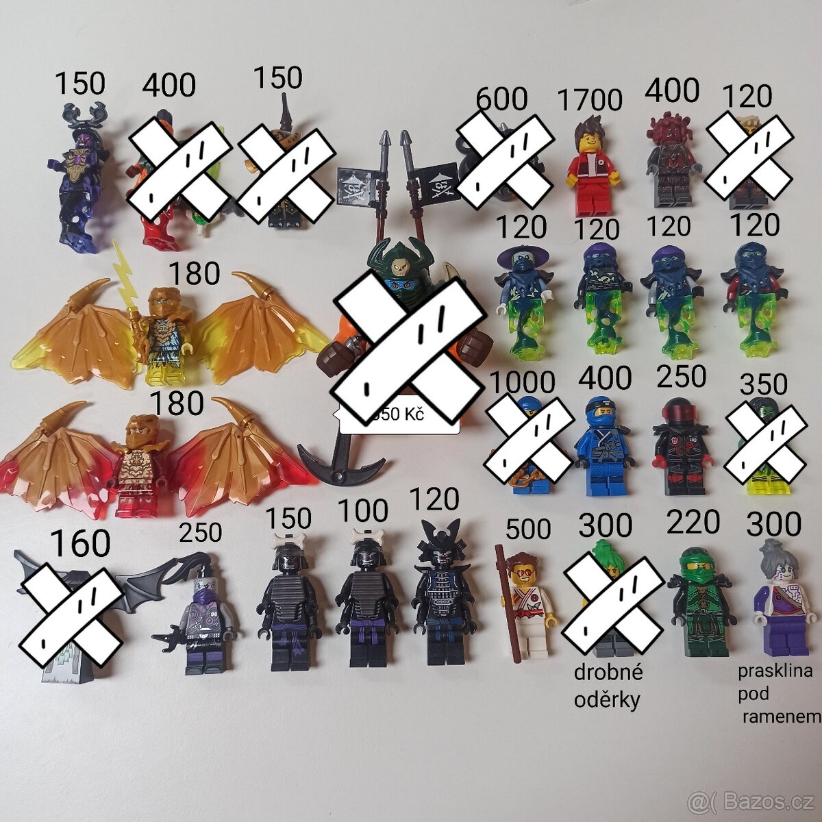 Lego Harry Potter, Ninjago figurky