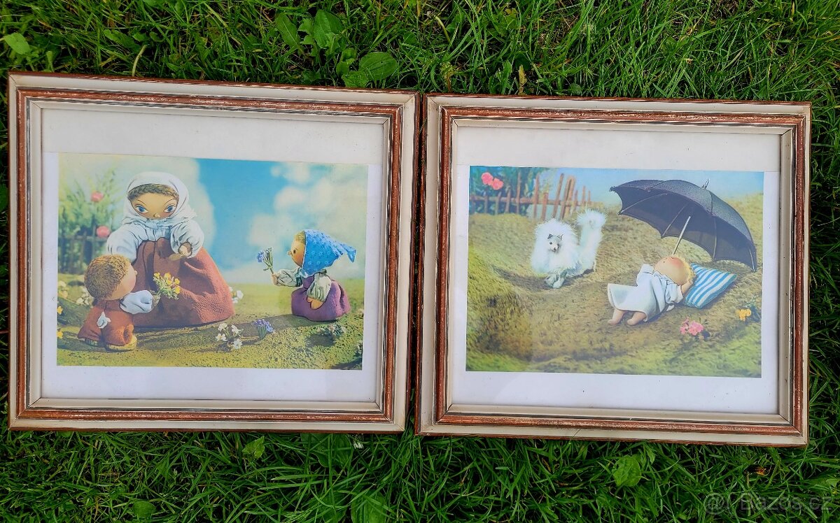 Staré dětské obrázky
