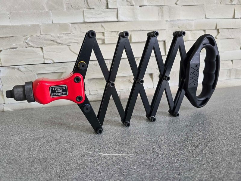 Jednoruční nůžkové harmonikové kleště + 5 vložek