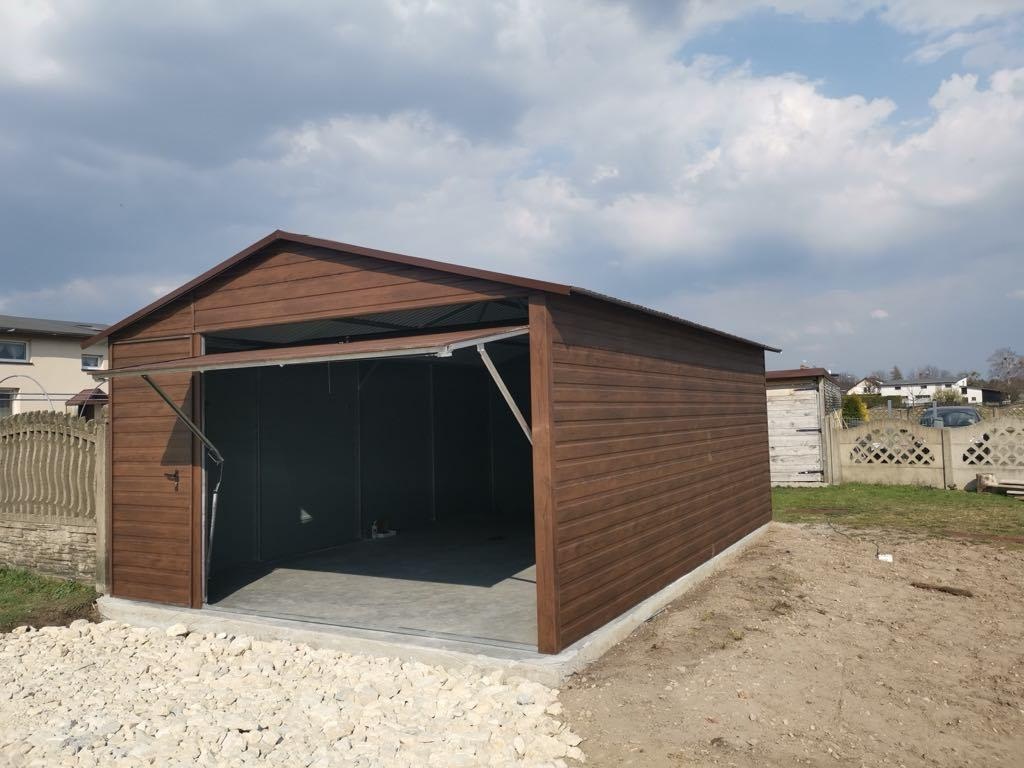 Plechová garáž 4x5m