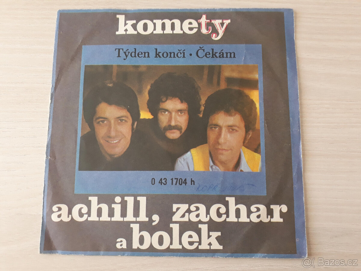 Komety (Achill, Zachar a Bolek) - Týden končí / Čekám (1974