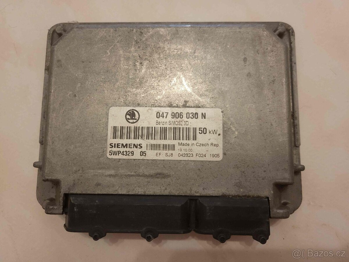 Řídící jednotka motoru Škoda Felicia 1,3L 50KW 047906030N