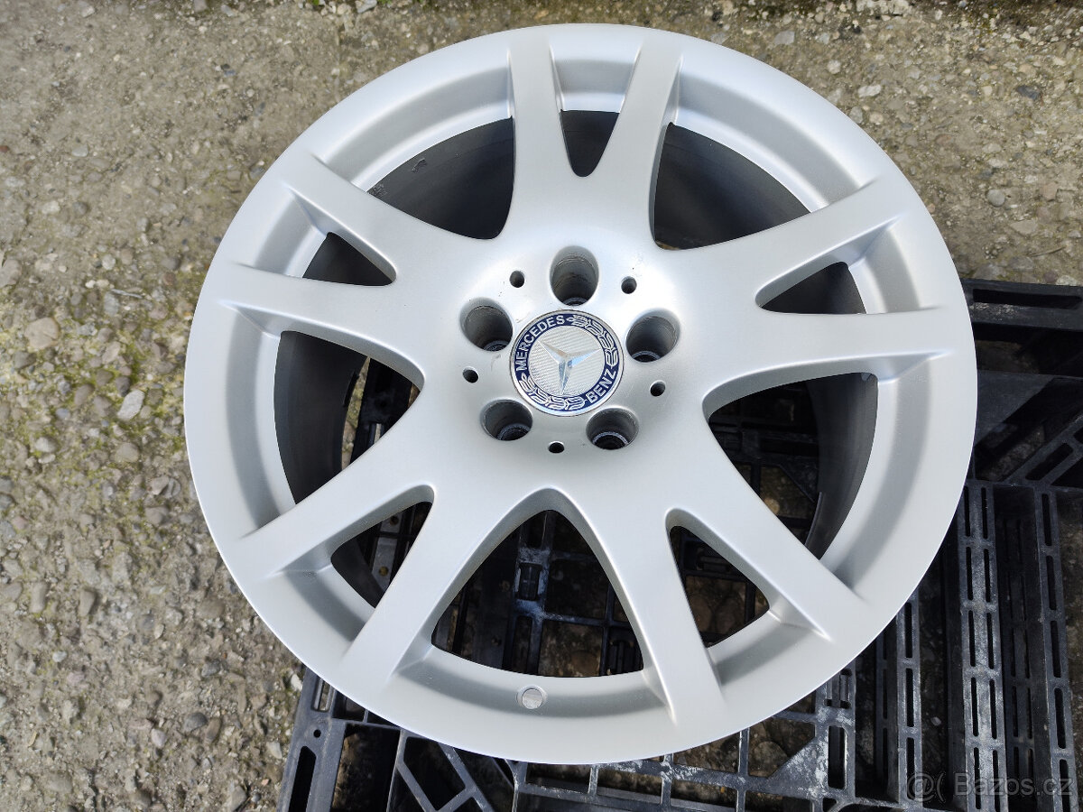 Alu sada = 5x112 = R17 = orig.MERCEDES = Dvojrozměr