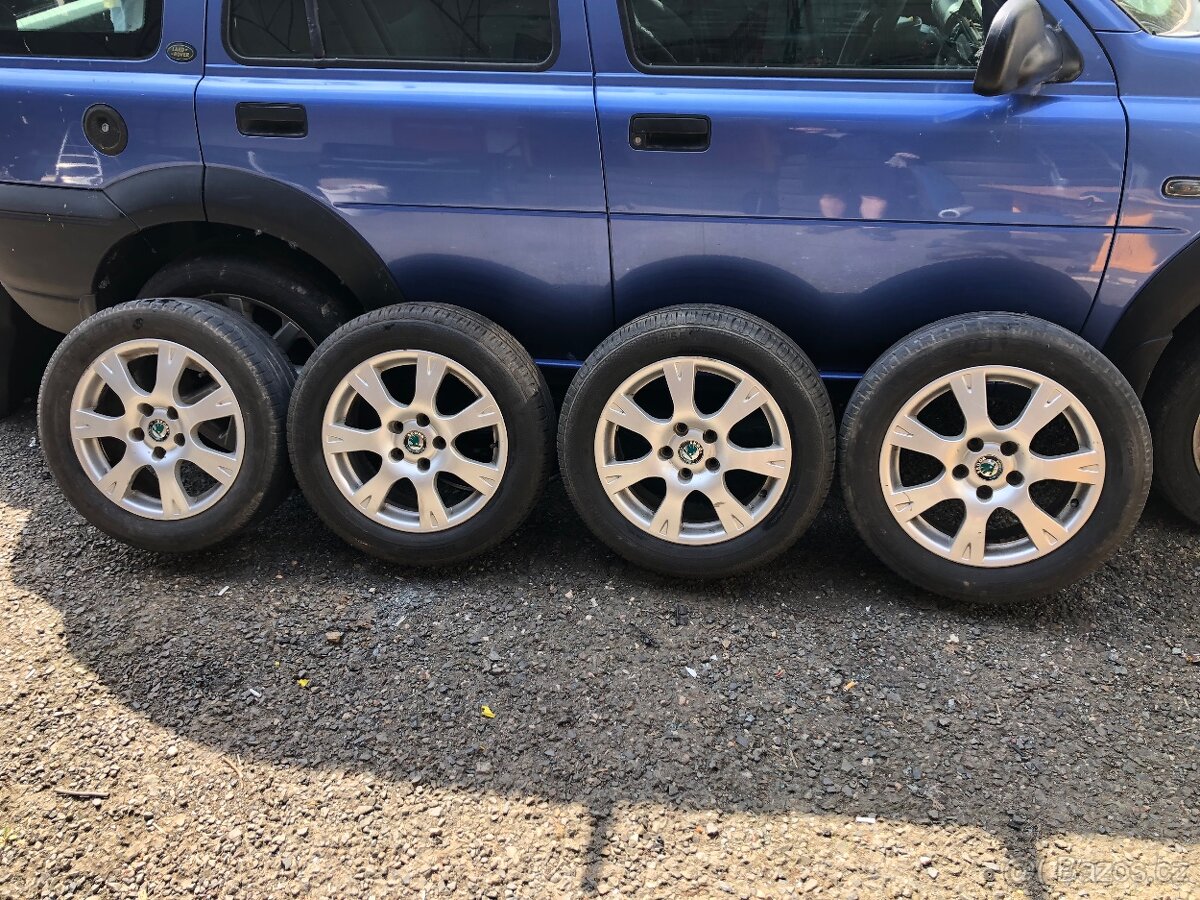 Originál alu kola Škoda Fabia r16