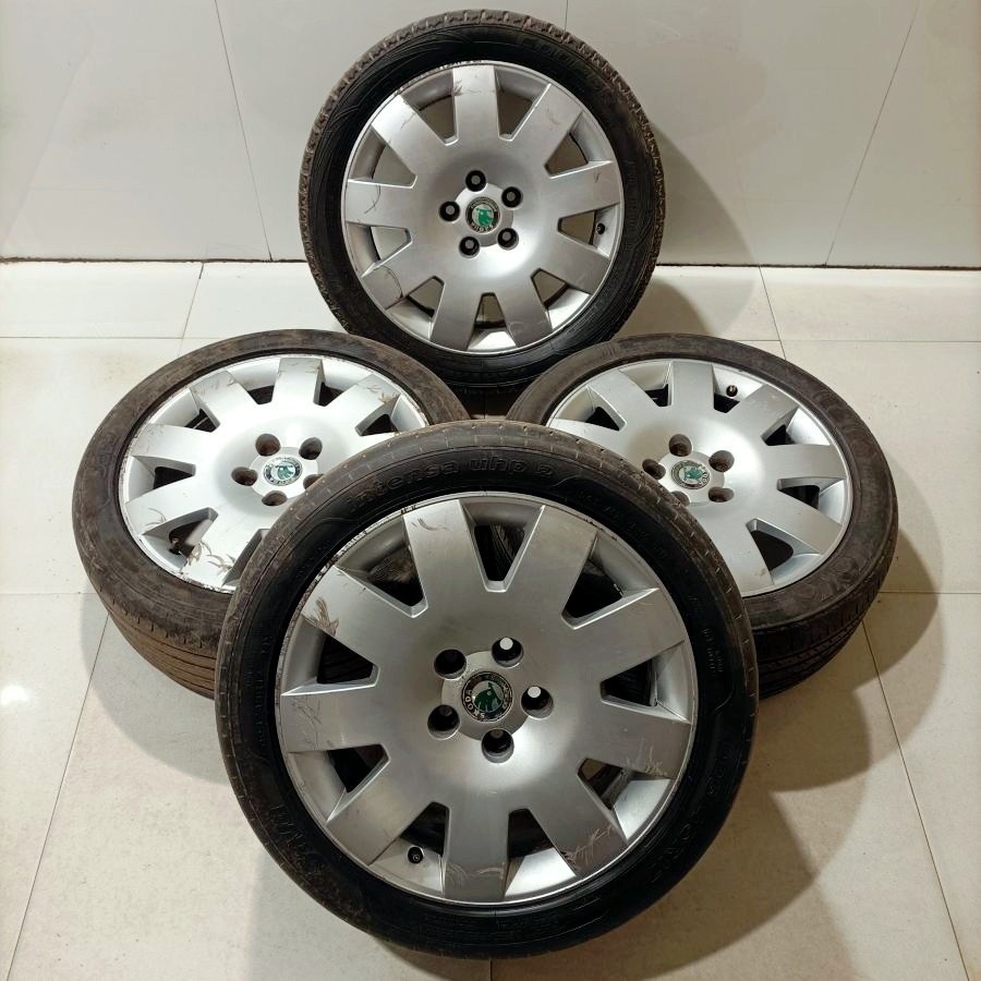 17" ALU kola – 5x112 – ŠKODA (VW, AUDI, SEAT) Disky: Elekt