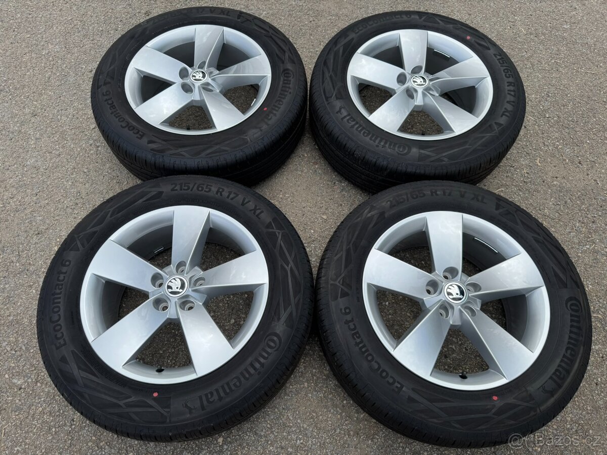 Nové Alu 17" 5x112 RATIKON , nové letní KodiaQ