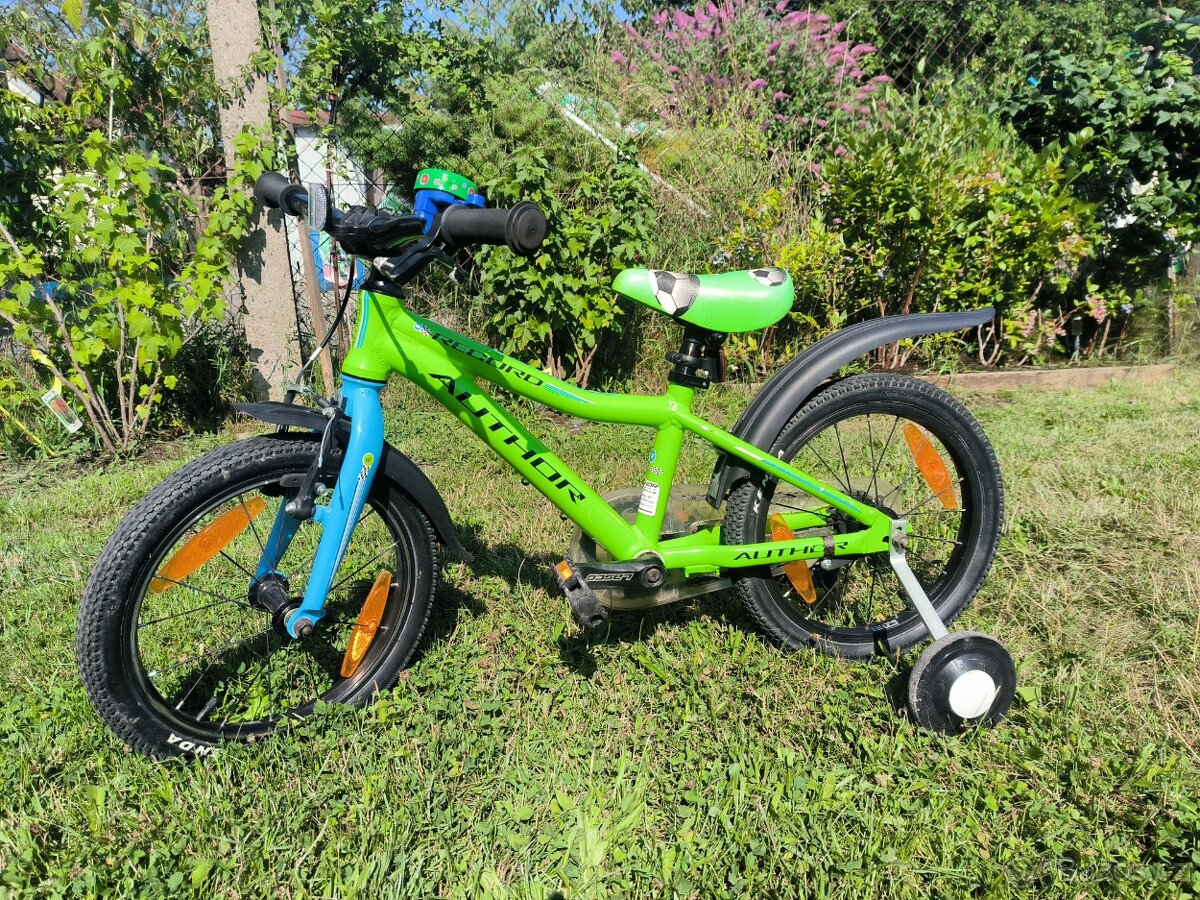 dětské kolo AUTHOR Record 16 (model 2019), pro děti od 100 d