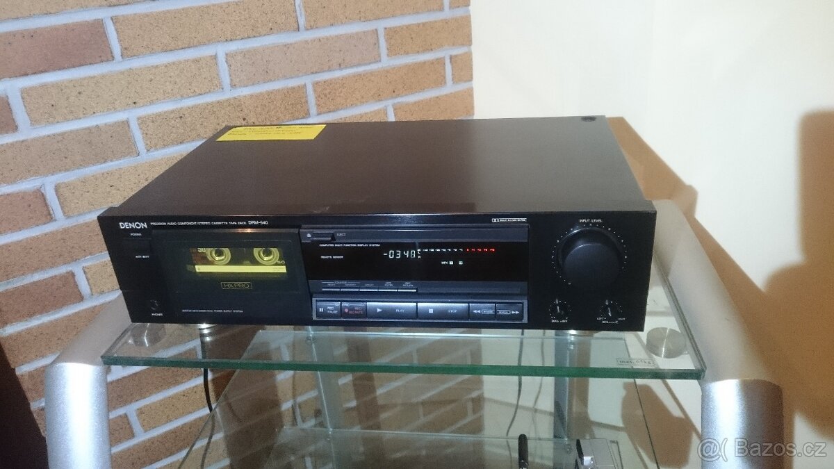 Nabízím tape deck Denon DRM -540. Plně funkční. Jen co je na