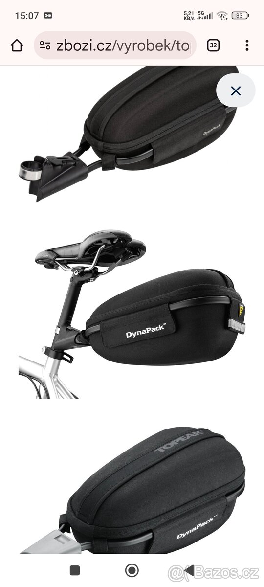 Prodám nosič pod sedlo Topeak DynaPack DX