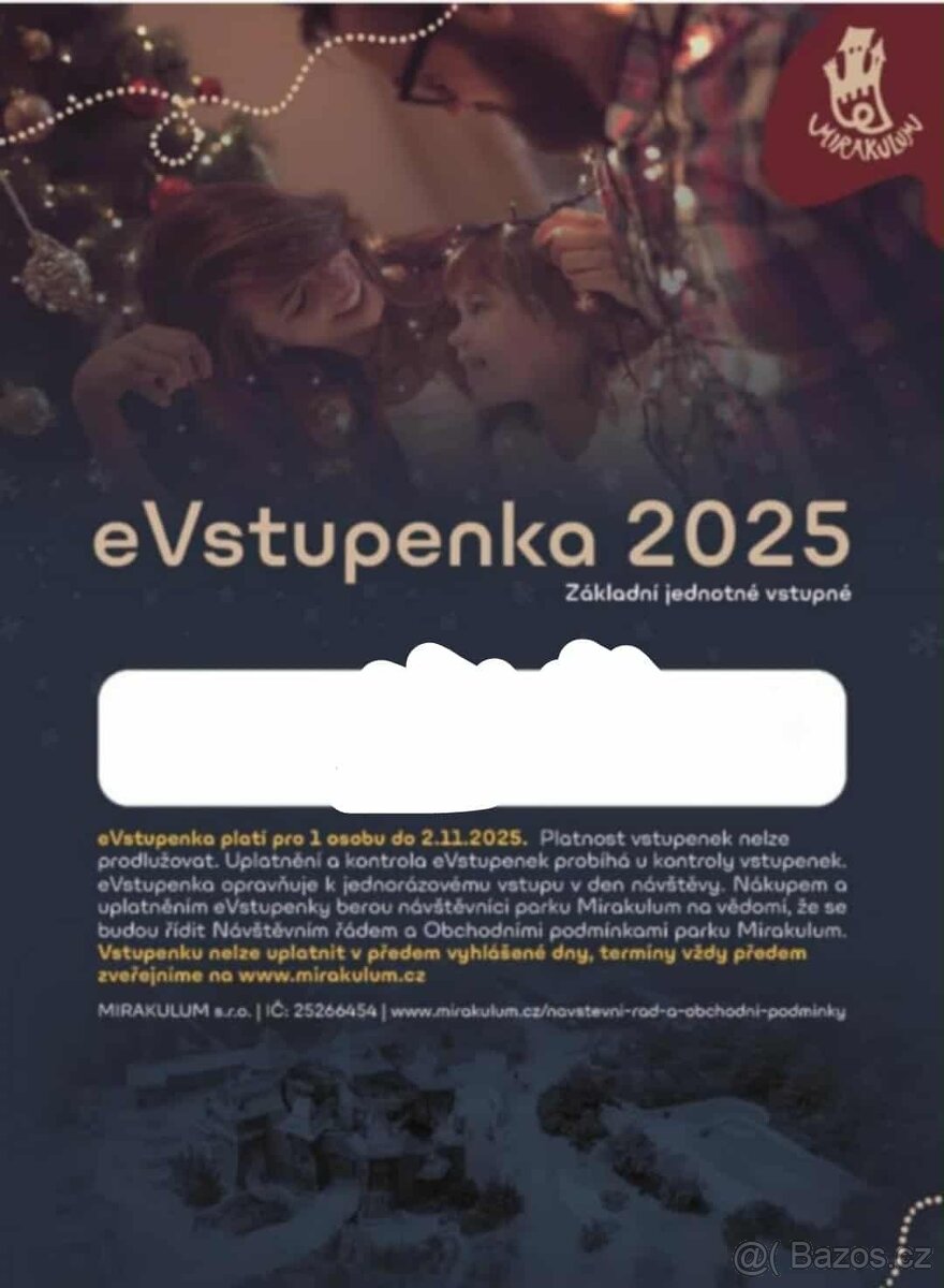 evstupenka do Mirakula