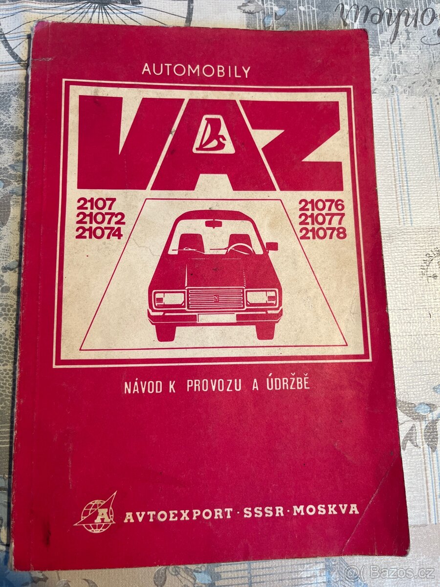 Kniha AUTOMOBILY VAZ