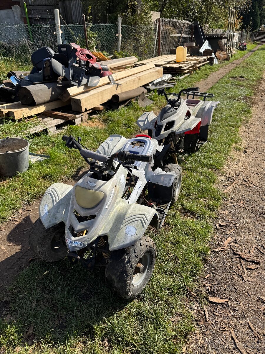 2x čtyřkolka 125ccm