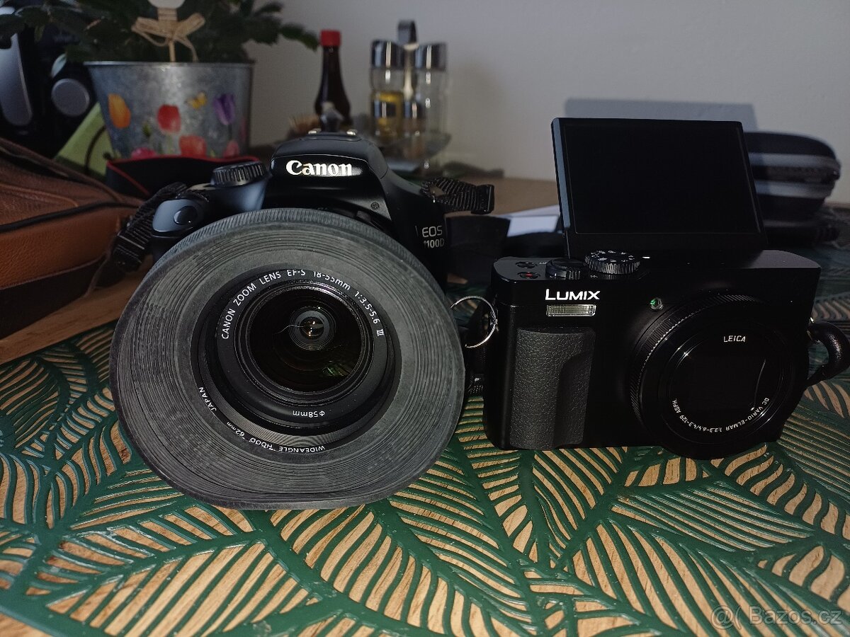 Panasonic TZ 99 Canon 1100D