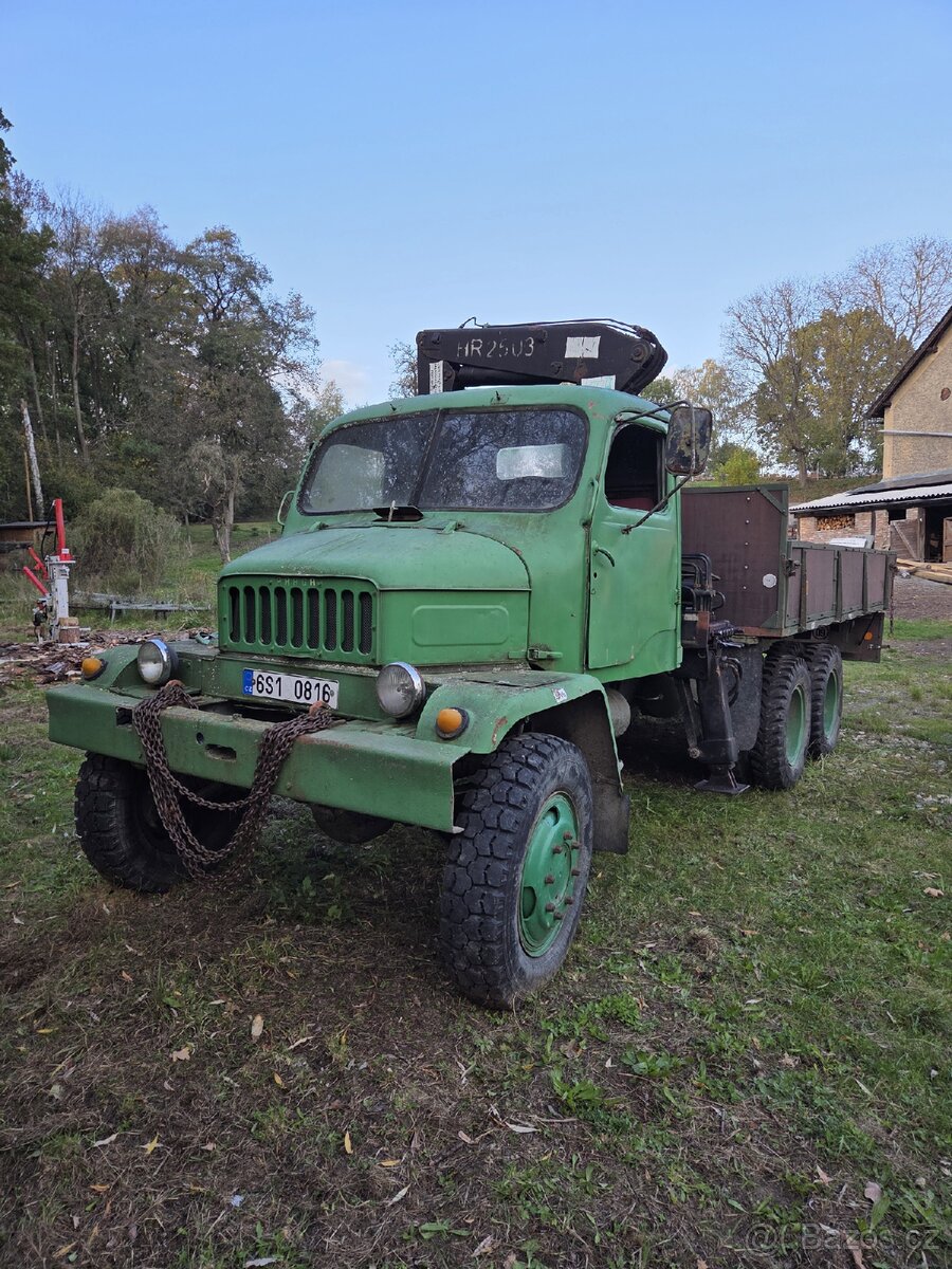 Prodám Praga V3S s hydraulickou rukou