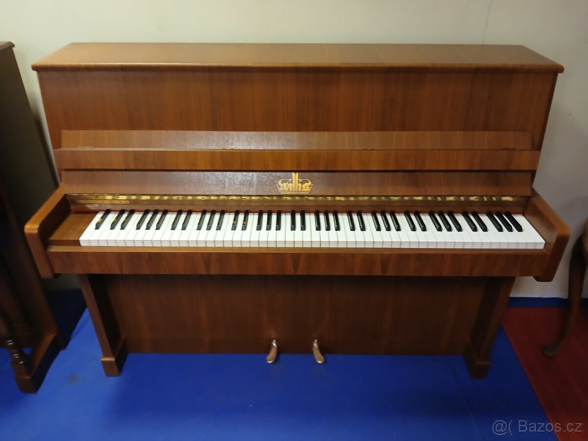 Profesionální servisované pianino zn. WILLIS záruka+doprava