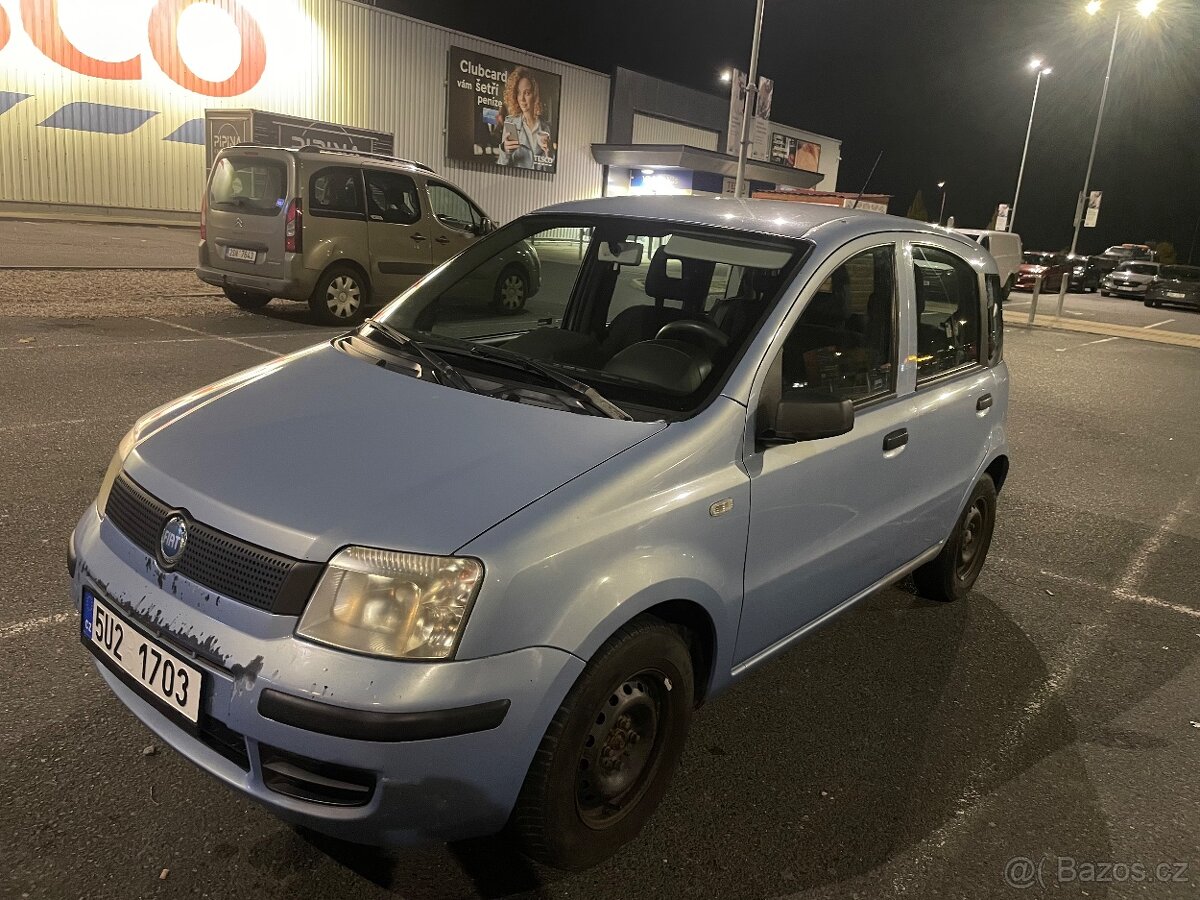 Fiat Panda 1.1i. Rok 2008. 2.majitel. City řízení…