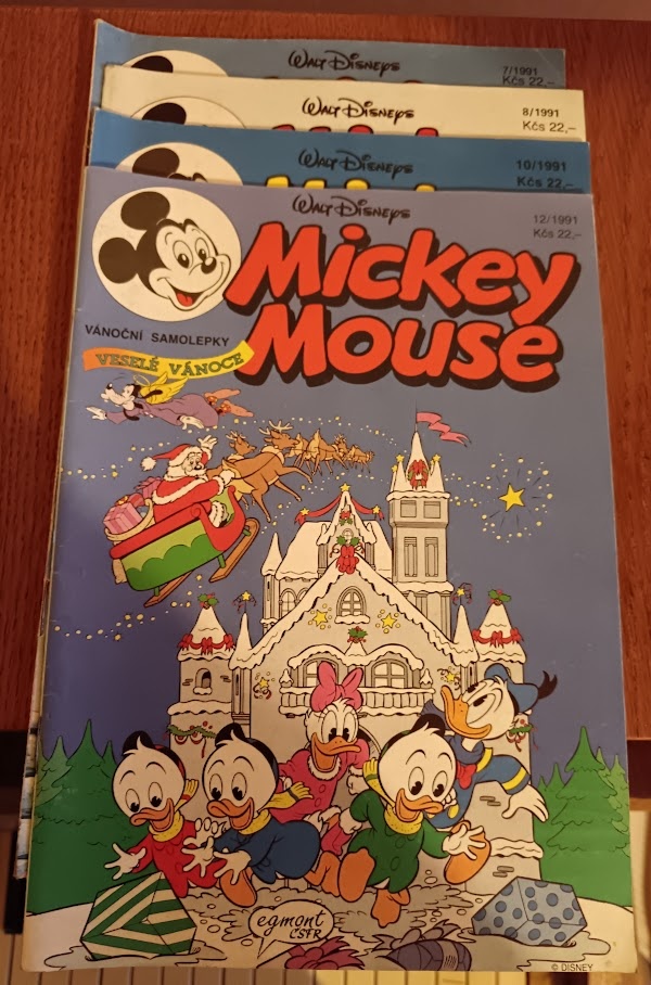 Mickey Mouse - komiksy - rok 1991