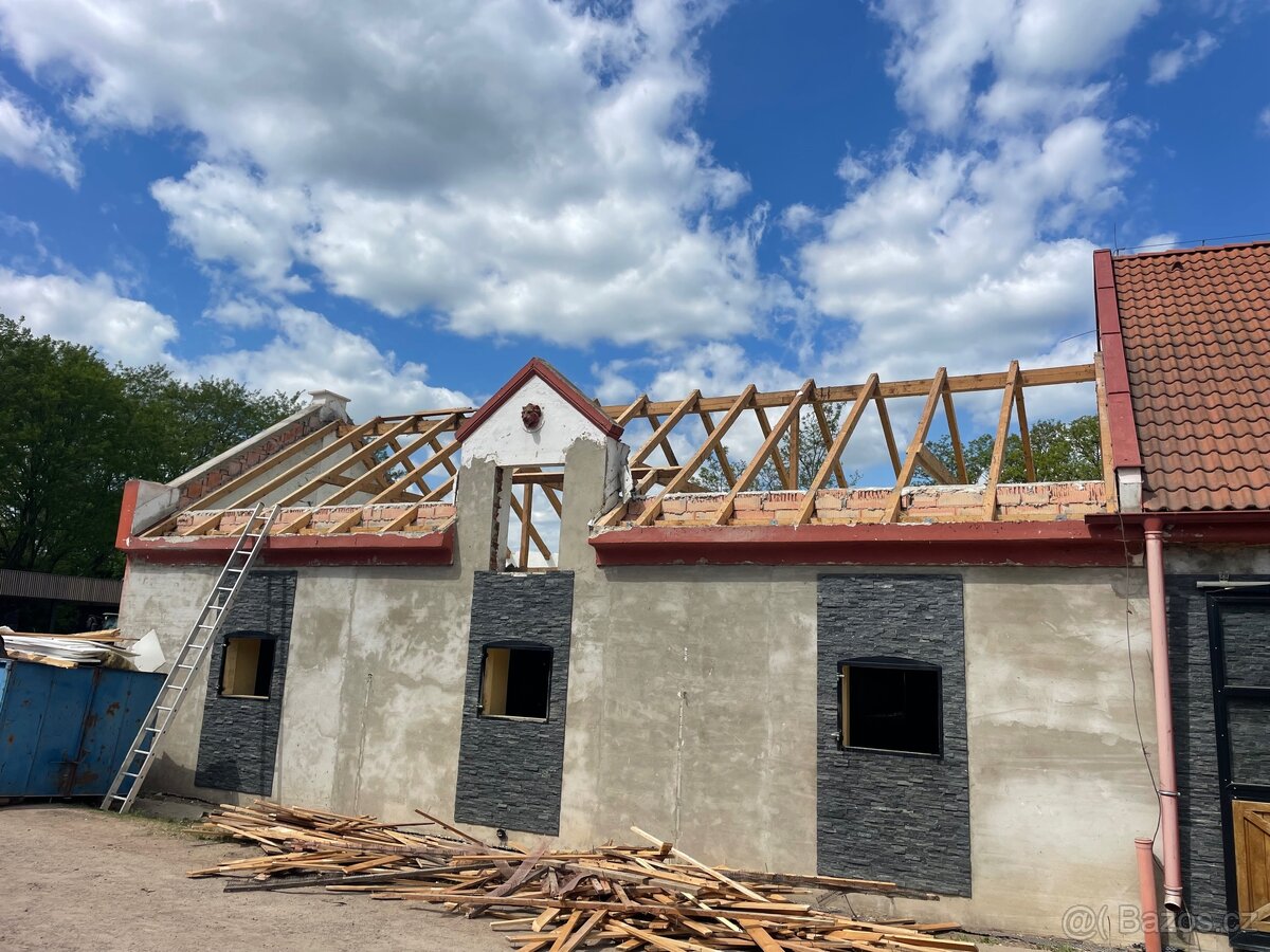 Prodám krov super stav půdorys 7x14m