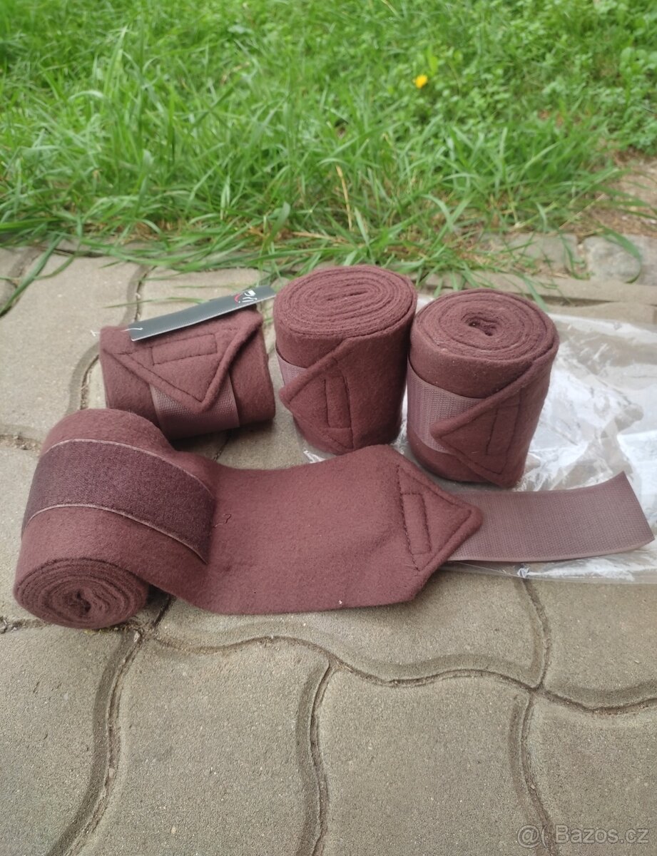 Hnědé bandáže 4ks