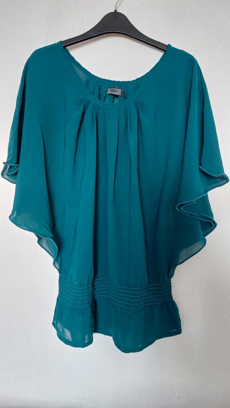 Modrozelená halenka Only