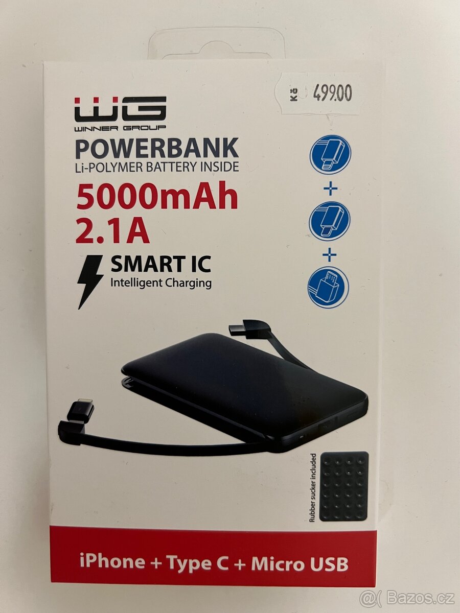 Powerbanka 5000mAh nová