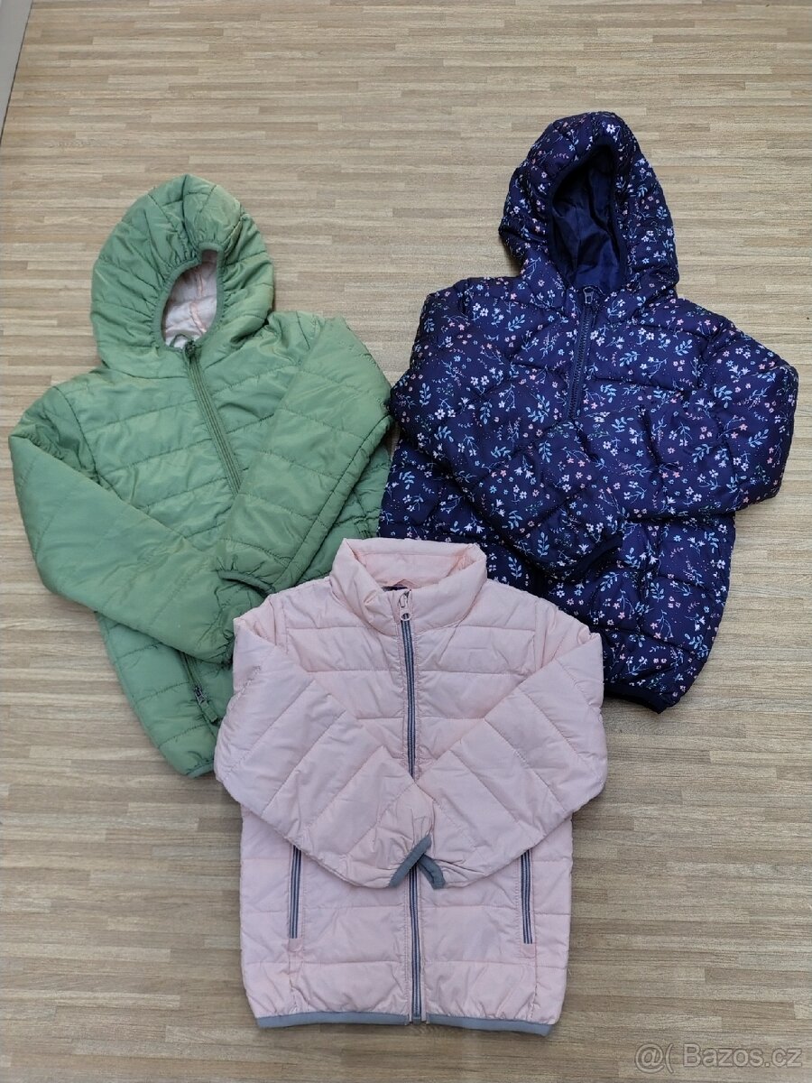Prošívané bundy vel, 104-122