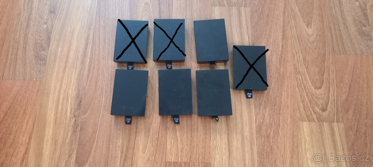 Prodám pevné disky HDD na XBOX 360