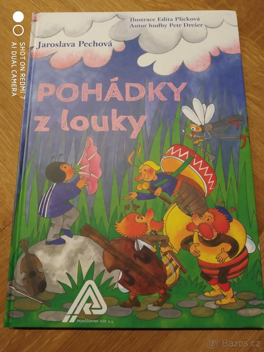 Dětská knížka Pohádky z louky (nová)