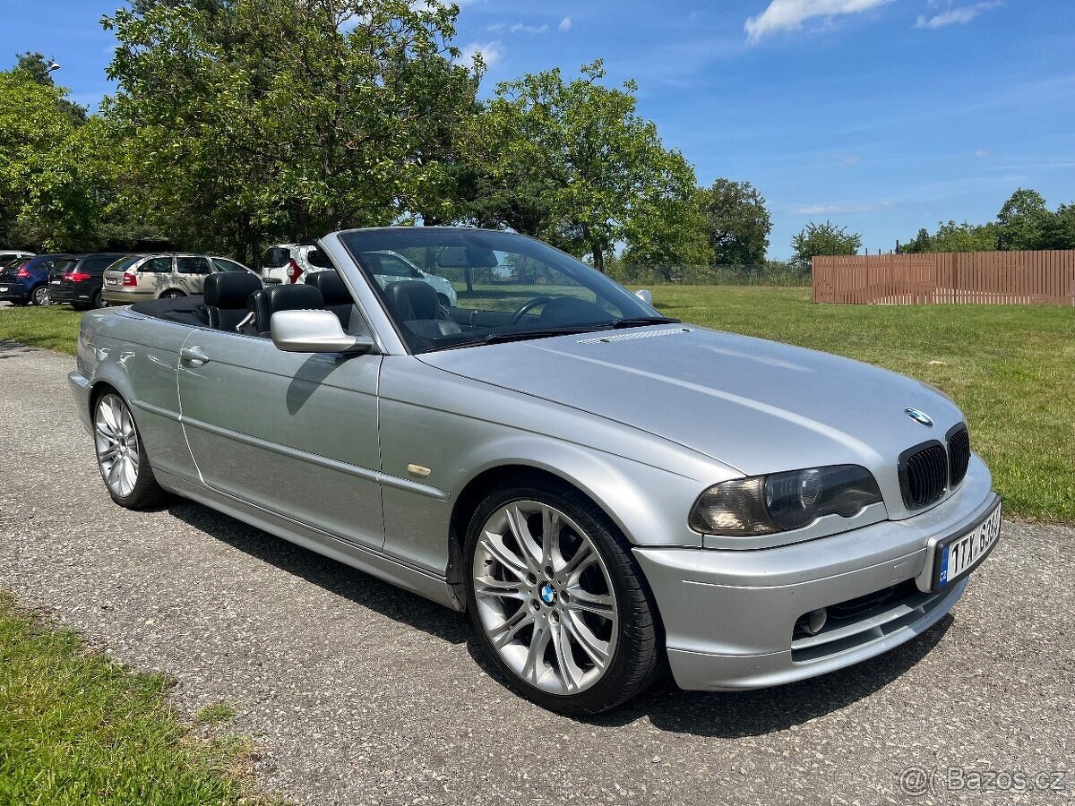 BMW 330CI e46 CABRIO 170KW BENZÍN MANUÁL KŮŽE