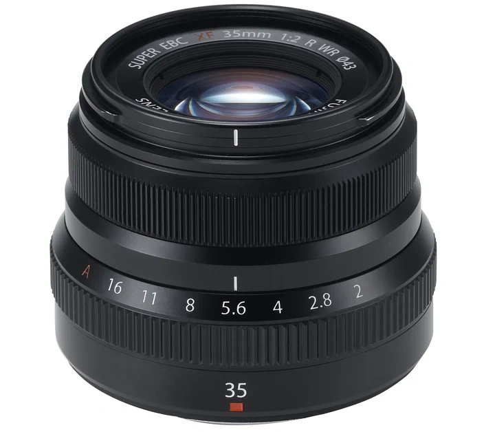 Fujifilm XF 35 mm f/2 R WR černý