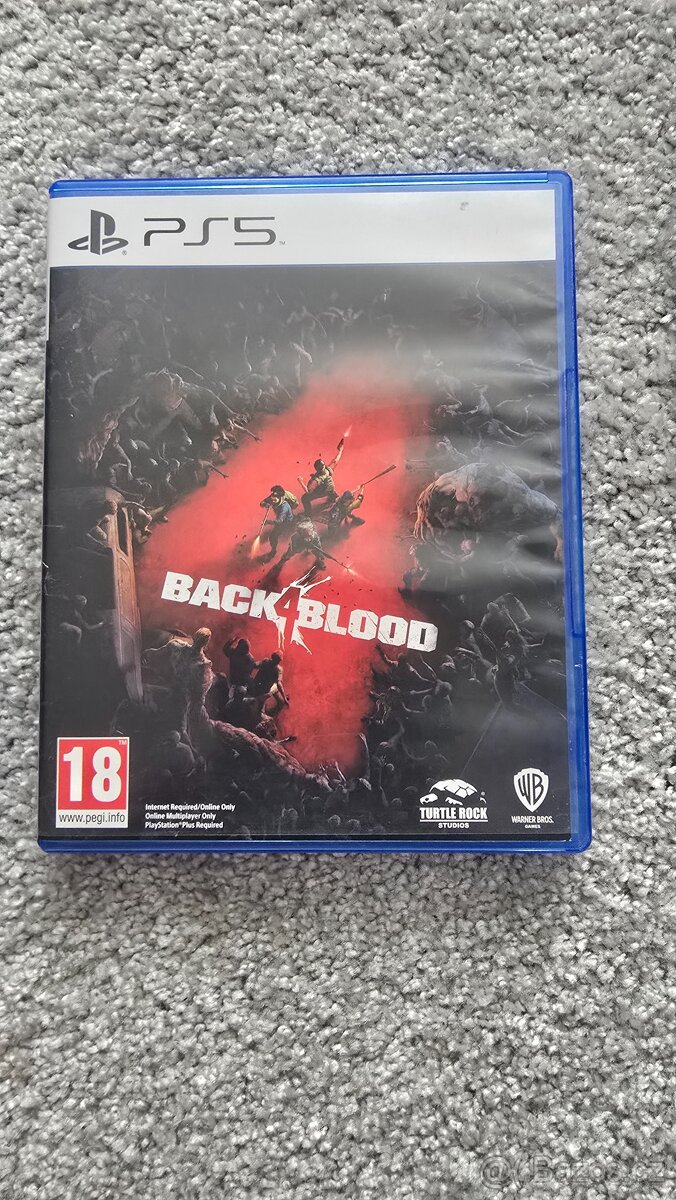 dvě hry - RainbowSix ExtraCtion a Back Blood PS5