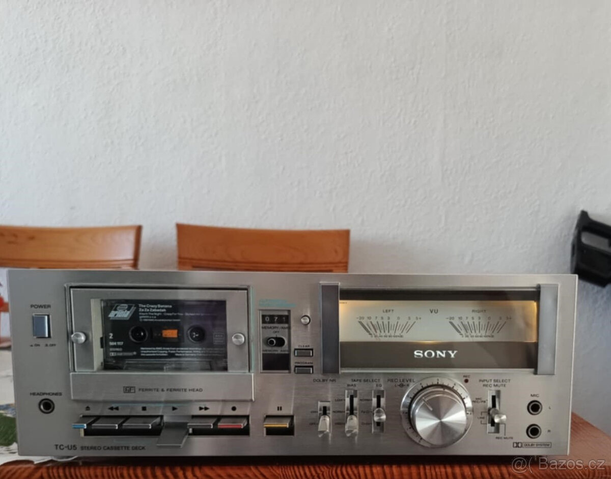 Prodám tape deck jeden z nelpších od-SONY TC-U5