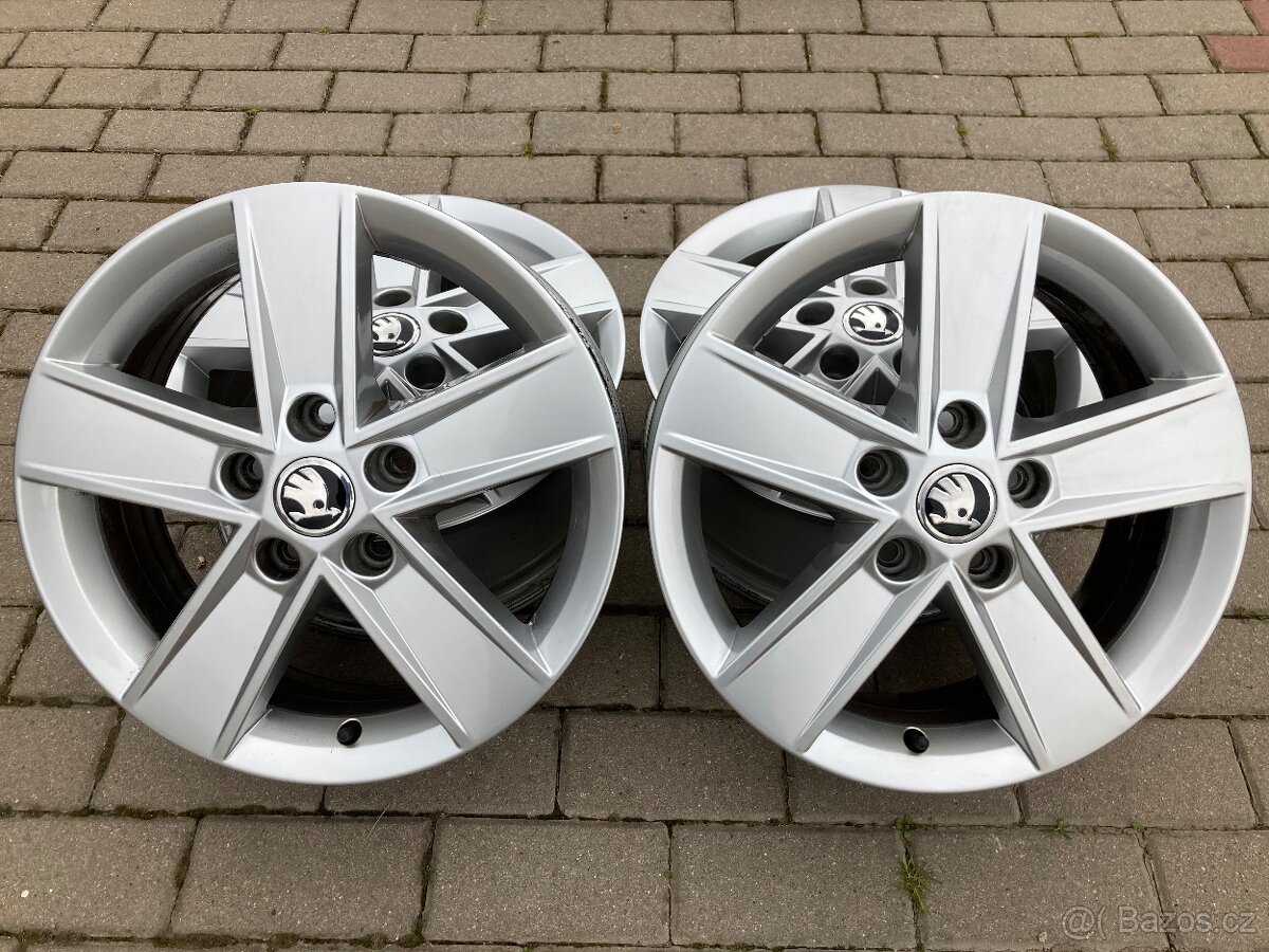 Disky 16” Škoda Octavia III 5x112 6jx16 ET48 typ Star