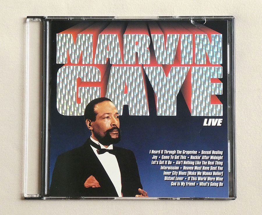 CD Marvin Gaye - LIVE