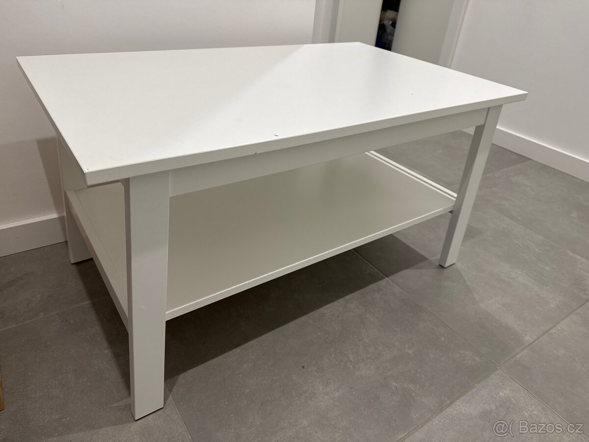 Konferenční stůl Ikea Hemnes, bílý