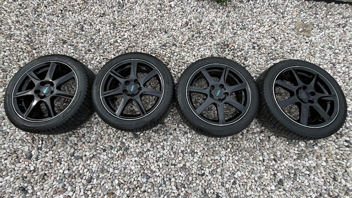 DEZENT TW Černá/leštěná, 7x17, 5x114.3, 53, R17, Hyundai i30
