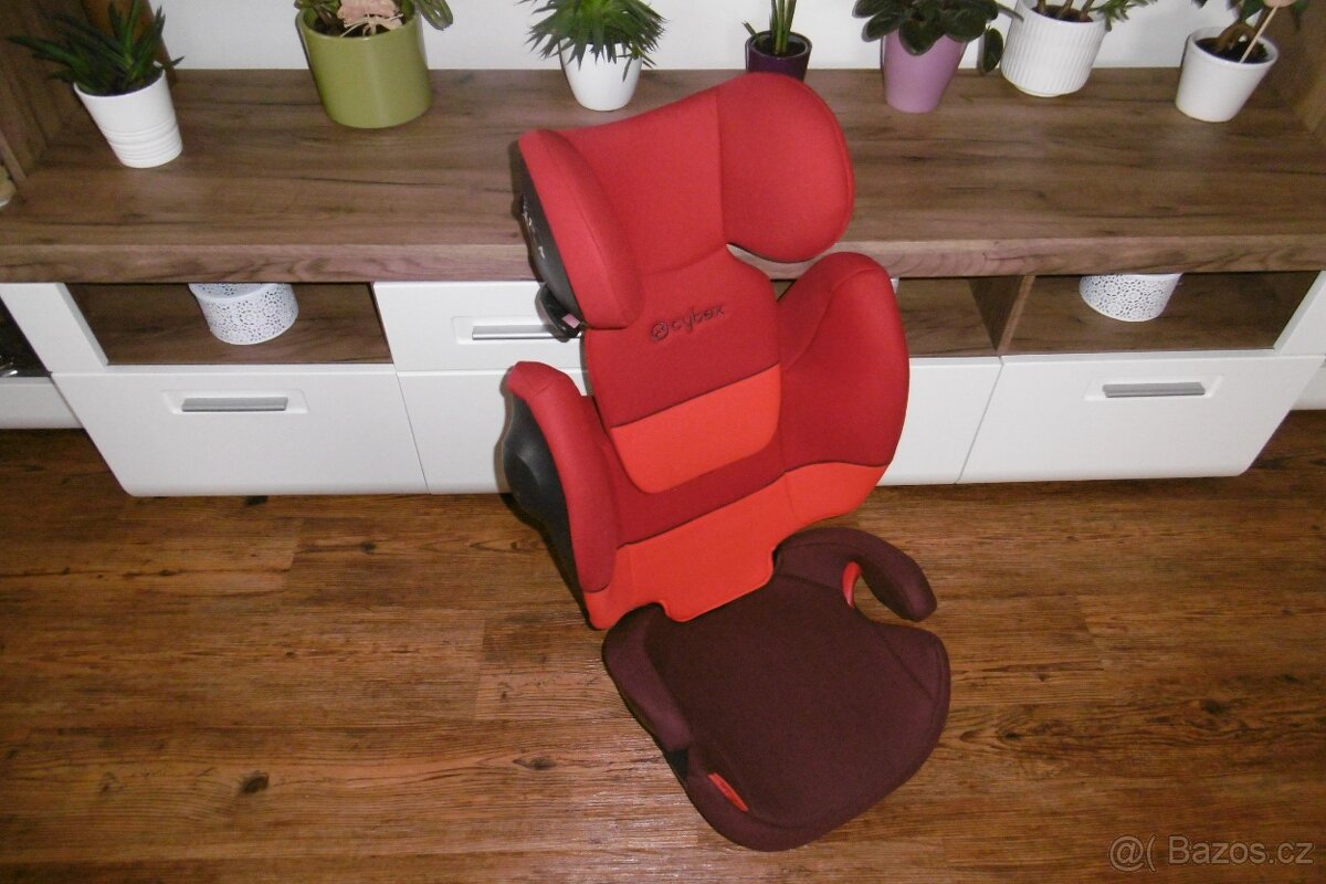 AUTOSEDAČKA CYBEX SOLUTION M-Fix SL 15-36kg,Pěkný stav.