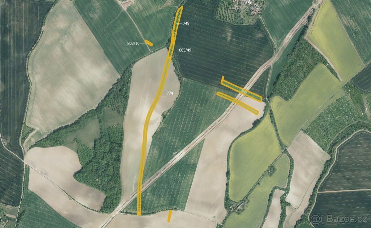 Louka, prodej, Honětice, Kroměříž
