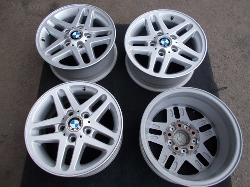 4x alu kola originál BMW 6,5x15 ET42 5x120x72,5