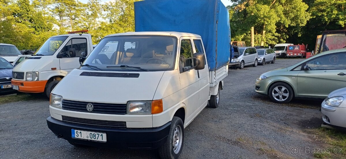 VW T4 doka 2.4D najeto 167000km