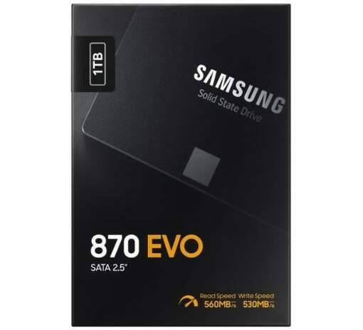 SSD 2,5" Samsung 870 EVO SATA III- 1TB