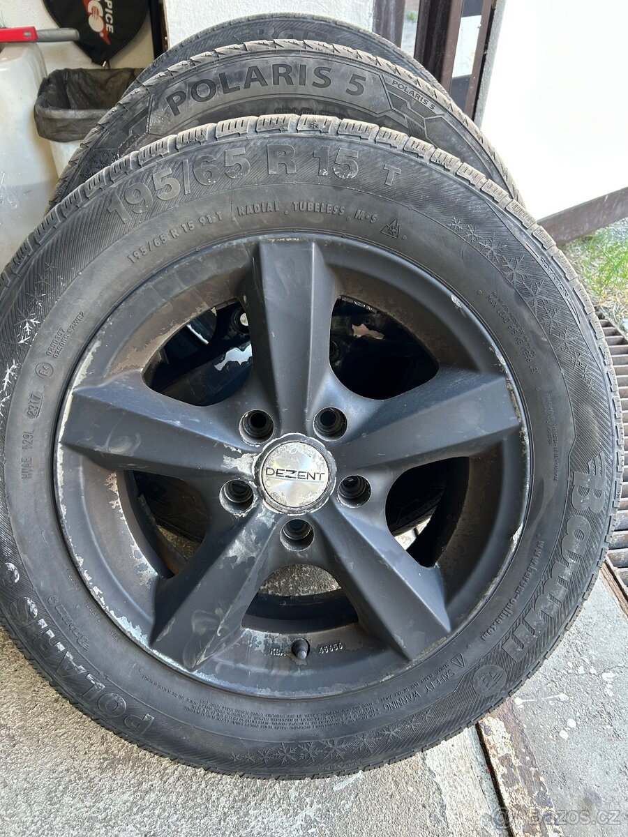Alu 4 ks kol Škoda octavia II,III R 15