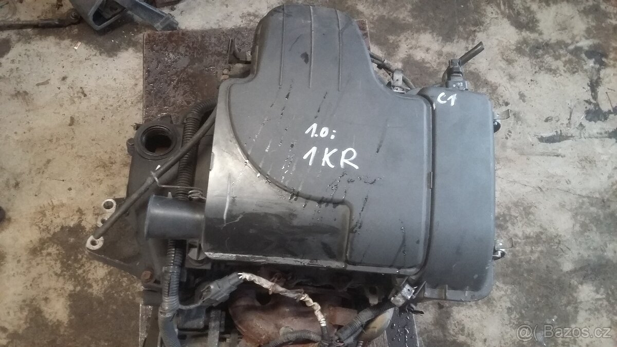 motor 1,0i 1KR citroen c1 peugeot 107 aygo