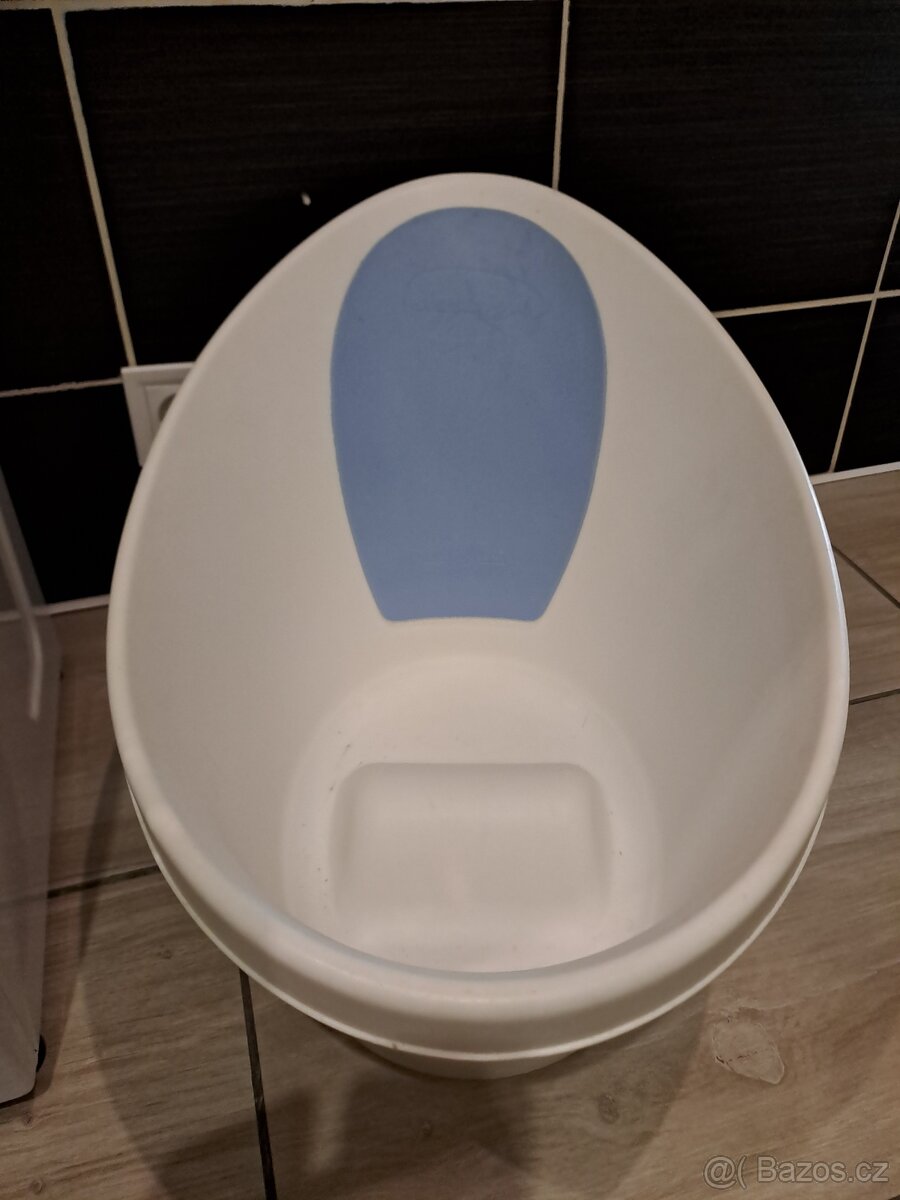 Vanička Shnuggle 0-12m, koupaci kyblík